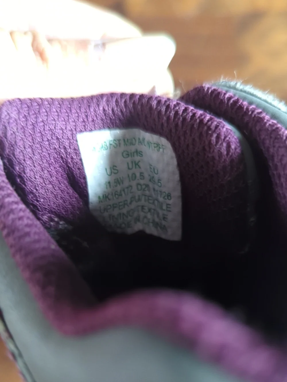 Merrell Girls Ankle Hiking Boots
